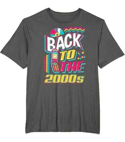 Amazon.com: 2000s Two Thousands Vibe Retro Vintage 00s Fashion T